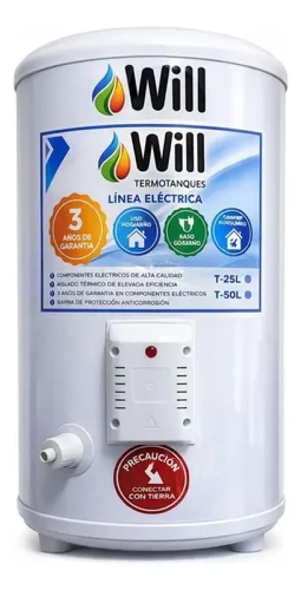 TERMOTANQUE ELECT. 100L WILL